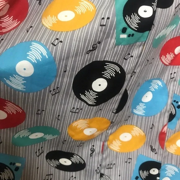 NWOT Victory Parade Music Record Dress - Picture 3 of 4